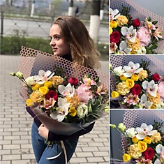 Поздравительный букет № 14